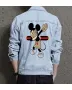 Mickey Men's Casual Denim Jacket - Gift for Brother - Relaxed Style for Weekend Wear - Back to School for Casual Dressers