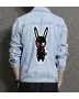 Bunny Men's Casual Denim Jacket - Gift for Fashion Lover on Simple Style - Shopping Days Style for Celebration - Style-conscious Men
