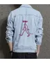 Panther Men's Casual Denim Jacket - Gift Idea for Graduate - Button Closure for Daily Use - Perfect for Father's Day