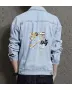 Men's Casual Denim Jacket - Gift Idea for Teenager - Front Pockets for Urban Fashion - Perfect for Anniversary