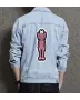 Kaw Men's Casual Jean Coat for Brother - Great Minimalist Design Gift - Everyday Wear for Thank You Gift - Fashion Fans