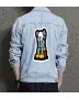 Kaw Men's Casual Jean Coat - Gift for Nephew - Button Closure for Casual Fridays - Graduation for Teenagers
