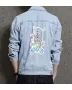 Bunny Men's Classic Jean Jacket - Gift Idea for Fashion Lover - Stylish Look for Casual Fridays - Perfect for Congratulations
