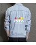 Men's Denim Jacket Brit Road - Gift for Husband - Slim Fit - Birthday Gift