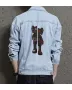 Kaw Men's Denim Jacket - Perfect Present for Son - Stylish Look - for Daily Use - Anniversary Gift