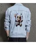 Doll Men's Denim Outerwear - for Graduate - Chest Pockets for Coffee Dates - Great Gift for Valentine's Day Gen Z Men