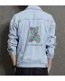 Bear Men's Denim Outerwear for Grandson - Classic Fit with Social Events - Gift Idea for Birthday Gen Z Men