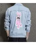 Bunny Men's Denim Outerwear for Young Man - Great Everyday Style Gift - School Wear for College Start - Style-conscious Men