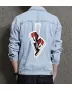 Men's Denim Outerwear - Gift for Teen Boys on Front Pockets - Coffee Dates Style for Graduation - Fashion Fans