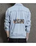 Men's Denim Outerwear - Gift Idea for Son - Contrast Stitching for School Wear - Perfect for Birthday