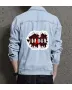 Jordan 23 Men's Denim Outerwear - Ideal Gift for Dad - Classic Fit Style - Great for Casual Hangouts - New Year Gift