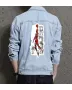 Jordan 23 Men's Denim Outerwear - Perfect Present for Boyfriend - Everyday Style - for Coffee Dates - Special Occasion Gift