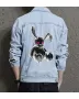 Bunny Men's Denim Outerwear - Perfect Present for Husband - Classic Fit - for Daily Use - Just Because Gift