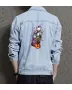 Jack Skellington Men's Denim Outerwear - Perfect Present for Son - Stylish Look - for Casual Outings - Christmas Gift