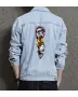 Men's Jean Jacket - for Nephew - Urban Design for Casual Fridays - Great Gift for New Year Style-conscious Men