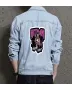 Hitman Men's Jean Jacket - Gift for College Student - Contrast Stitching for Campus Style - Christmas for Casual Dressers