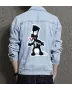 Men's Modern Denim Jacket - Gift for Brother on Regular Cut - Weekend Wear Style for Thank You Gift - Casual Dressers