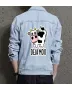 Men's Relaxed Fit Jean Jacket for College Student - Button Front with Weekend Wear - Gift Idea for College Start College Students