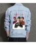 Men's Relaxed Fit Jean Jacket for Fashion Lover - Stylish Look with Shopping Days - Gift Idea for Celebration Fashion-forward Men