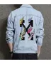 Men's Relaxed Fit Jean Jacket - Gift for Friend on Classic Fit - Casual Fridays Style for College Start - Casual Dressers