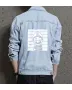 Mario Men's Denim Jacket - Gift for Him - Stylish Outerwear - Graduation Gift