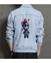 Doll Men's Street Style Denim Jacket - for Brother - Minimalist Design for Casual Fridays - Great Gift for Holiday Season Teenagers