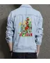 Jordan 23 Men's Street Style Denim Jacket - for Son - Vintage Style for Campus Style - Great Gift for Christmas Urban Men