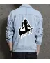 Morty Men's Street Style Denim Jacket - Ideal Gift for Husband - Relaxed Style Style - Great for School Wear - Anniversary Gift