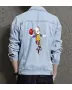 Kaw Men's Urban Jean Jacket for Graduate - Contemporary Style with Day Trips - Gift Idea for Thank You Gift Streetwear Enthusiasts