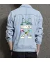 Men's Urban Jean Jacket for Nephew - Contrast Stitching with Everyday Wear - Gift Idea for Holiday Season Style-conscious Men