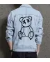 Bear Men's Urban Jean Jacket - Gift for Grandson - Vintage Style for Casual Meetups - Congratulations for Young Men