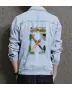 Men's Urban Jean Jacket - Gift Idea for Grandson - Vintage Style for Urban Fashion - Perfect for Christmas