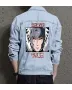 Naruto Jean Jacket for Men – Gift for Anime Fans – Christmas Gift