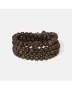 Natural Agarwood Bracelet for Spiritual Gift Buyers – Handcrafted Wood Bracelet for Grounding Energy, Daily Wear