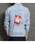 Retro Baraha Denim Jacket for Men - Gift for Vintage Enthusiasts - Christmas Present