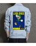 Retro Mario 1990 Denim Jacket for Men - Gift for Gamers - Nostalgic Collectible