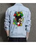 Retro Mario Denim Jacket for Men - Gift for Gamers - Birthday Present