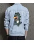 Retro Mario Denim Jacket for Men - Gift for Nintendo Fans - Christmas Gift