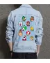 Retro Mario Denim Jacket for Men – Gift for Video Game Fans – Christmas Gift