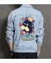 Retro Mario Denim Jacket for Men - Gift for Video Game Enthusiasts - Christmas Gift