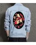 Retro Mario Denim Jacket for Men - Gift for Video Game Fans - Christmas Gift