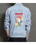 Retro Mario Denim Jacket for Men - Gift for Video Game Fans - Christmas Gift