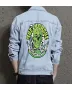 Rue Morgue Jean Jacket for Men – Gift for Streetwear Fans – Birthday Present