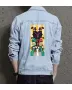 Super Mario Denim Jacket for Men – Gamer Gift – Anniversary Celebration