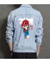 Supper Payaso Men's Denim Jacket - Retro Gamer Gift - Stylish Outerwear - Father's Day Present