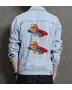 Teddy Be Your Ownhero Jean Jacket for Men – Gift for Streetwear Fans – Birthday Present