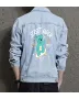 Teddy Bear Jean Jacket for Men – Gift for Streetwear Fans – Christmas Gift