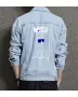 Teddy Bear Jean Jacket for Men – Gift for Streetwear Fans – Christmas Gift