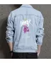 Teddy Bear Jean Jacket for Men – Gift for Streetwear Fans – Birthday Present