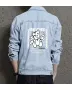 Teddy Bear Jean Jacket for Men – Gift for Teen Boys – Christmas Gift